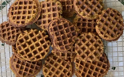 Coconut Carrot Waffles